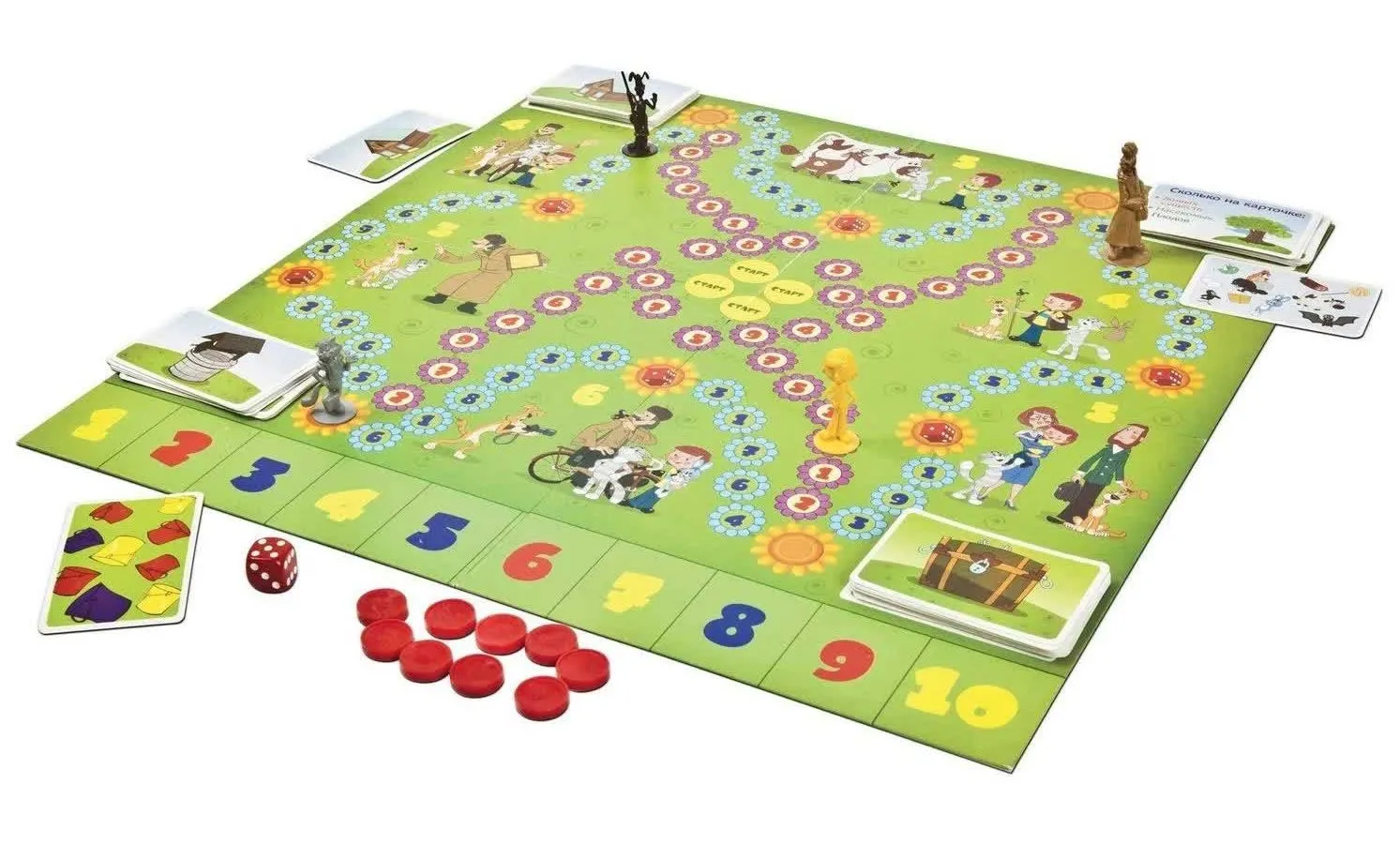 Настольная игра Звезда "Простоквашино.Счет до 10" - фото 5