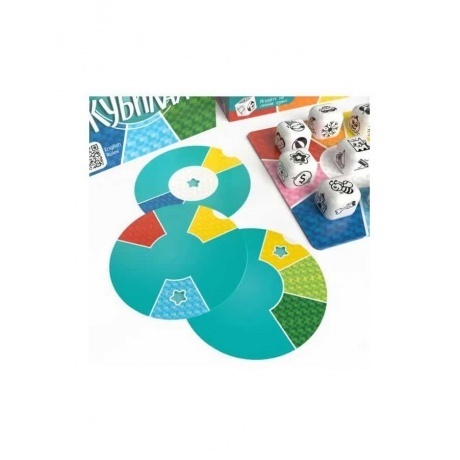 Настольная  игра Экономикус "Одним Словом на Кубиках" арт.Э029 - фото 5