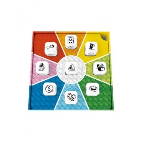 Настольная  игра Экономикус "Одним Словом на Кубиках" арт.Э029 - фото 6