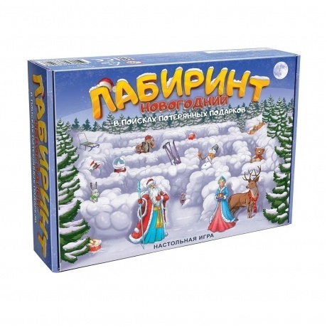 Игра &quot;Лабиринт Новогодний&quot; арт.8587 /14 - фото 2