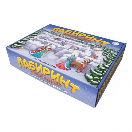 Игра &quot;Лабиринт Новогодний&quot; арт.8587 /14 - фото 3