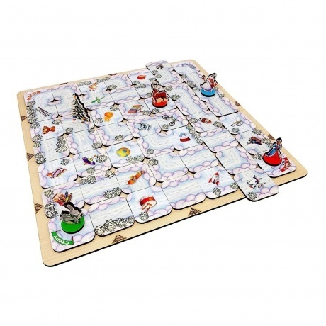 Игра &quot;Лабиринт Новогодний&quot; арт.8587 /14 - фото 6