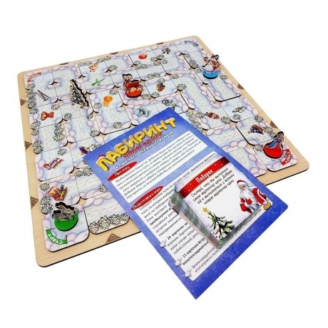 Игра &quot;Лабиринт Новогодний&quot; арт.8587 /14 - фото 7