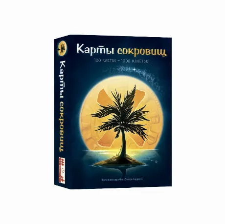 Настольная игра Карты сокровищ арт.15201/10