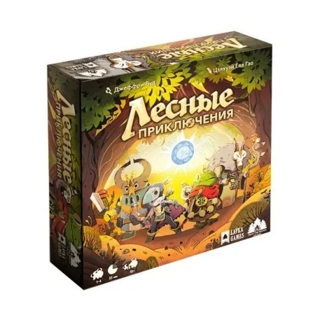 Настольная игра Лесные приключения арт.ЛЕС001 (Lavka)