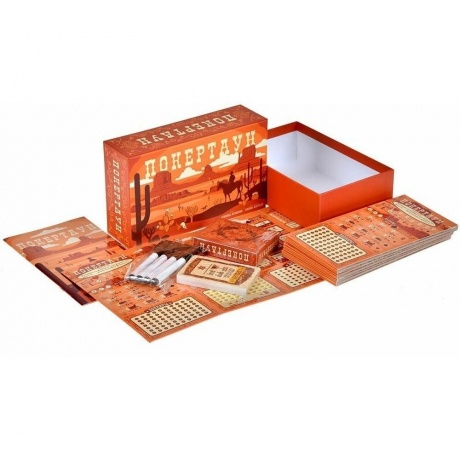 Настольная игра Покертаун (база) (Lavka) арт.ПОК001 - фото 5