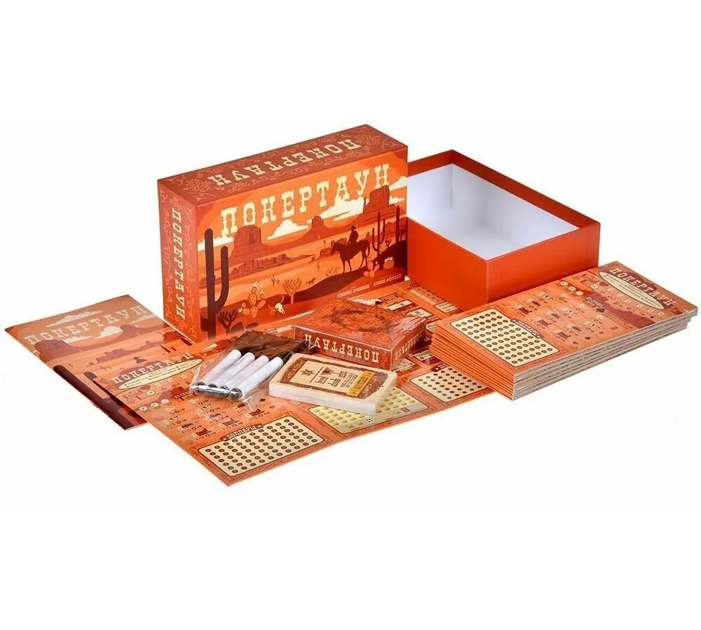 Настольная игра Покертаун (база) (Lavka) арт.ПОК001 - фото 5