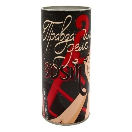 Настольная игра Правда или Дело: БДСМ арт.17063f 18+ (Фабрика иг...