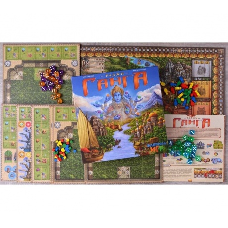 Настольная игра Раджи Ганга арт.17022f (Фабрика игр) - фото 18