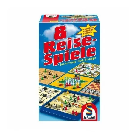 Настольная игра Schmidt 8 travel games (Магнитные игры в дорогу)...