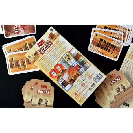 Настольная игра МХ Бэнг! Великое ограбление поезда арт.915673 - фото 16