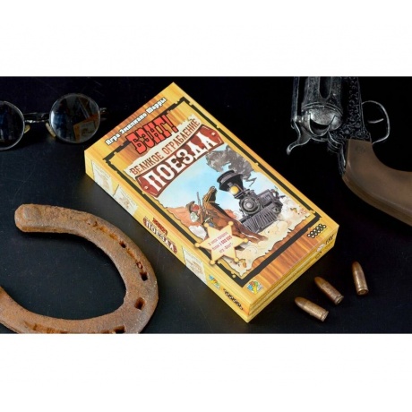 Настольная игра МХ Бэнг! Великое ограбление поезда арт.915673 - фото 10