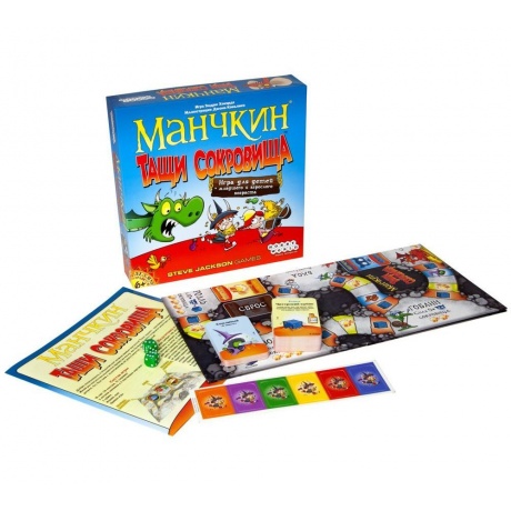 Настольная игра МХ Манчкин.Тащи сокровища арт.1385 - фото 4