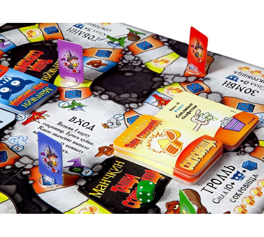 Настольная игра МХ Манчкин.Тащи сокровища арт.1385 - фото 8