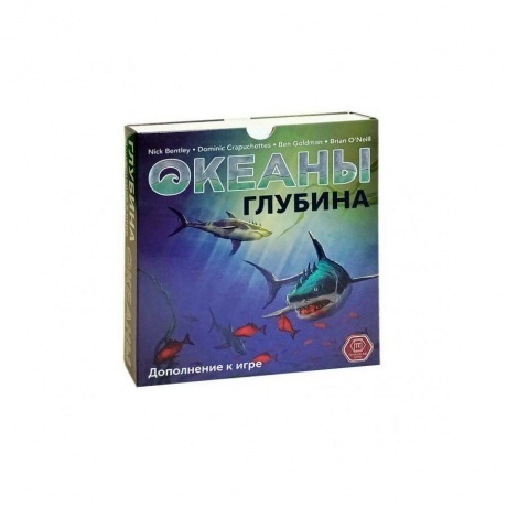 

Настольная карточная игра Океаны.Глубина доп-ние (из серии Эволюция естест-й отбор) арт.13-03-06