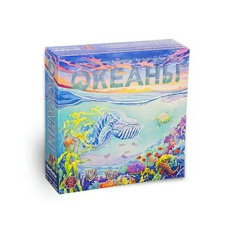 Настольная карточная игра Океаны (из серии Эволюция естественный...