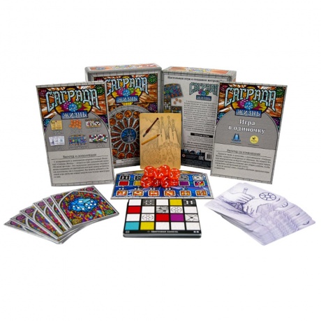 Настольная игра Crowd games Саграда дополнение: Жизнь арт.16142 - фото 4