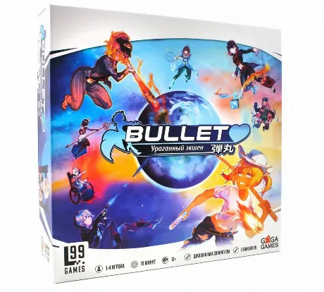 Настольная игра GaGa Bullet (Буллет) арт.GG290