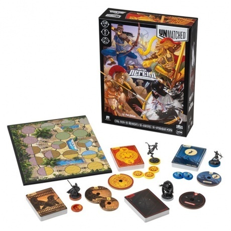 Настольная игра GaGa Unmatched. Битва легенд Том второй - фото 2