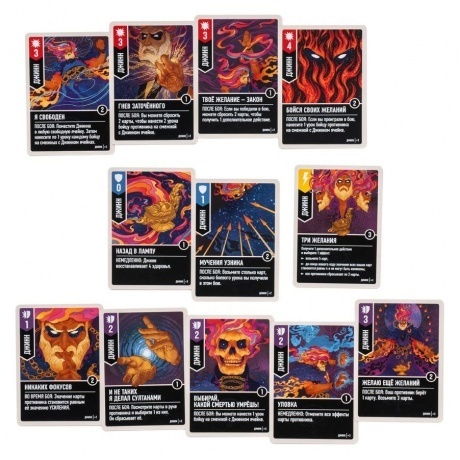 Настольная игра GaGa Unmatched. Гудини против Джинна - фото 6