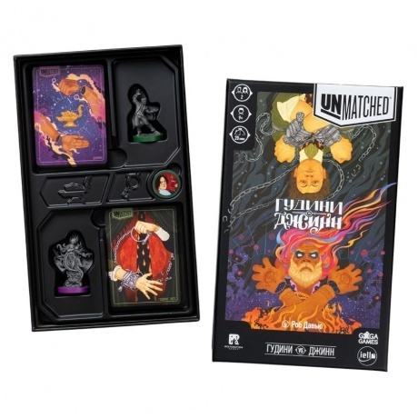 Настольная игра GaGa Unmatched. Гудини против Джинна - фото 8