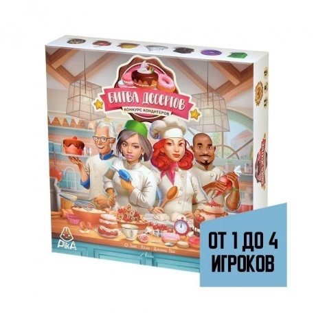 Настольная игра GaGa Битва десертов: конкурс кондитеров арт.GG404 - фото 4