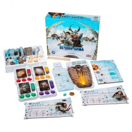 Настольная игра GaGa Вечная зима. Палеоиндейцы (база) арт.GG272 - фото 2