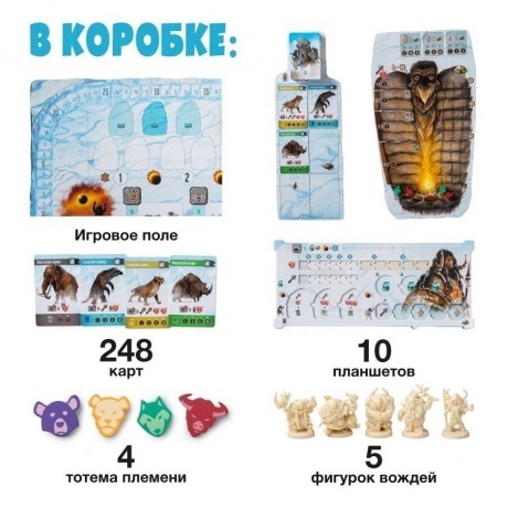 Настольная игра GaGa Вечная зима. Палеоиндейцы (база) арт.GG272 - фото 18