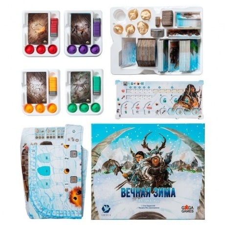 Настольная игра GaGa Вечная зима. Палеоиндейцы (база) арт.GG272 - фото 3