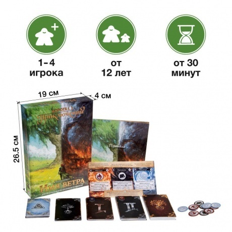 Настольная игра GaGa Дорога приключений. Имя ветра (дополнение) - фото 2