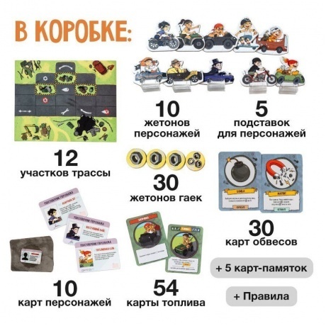 Настольная игра GaGa Жми на газ арт.GG350/5 - фото 3