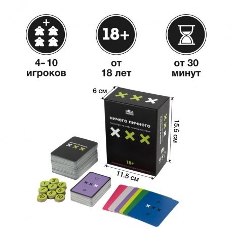 Настольная игра GaGa Ничего личного арт.GG464 - фото 3