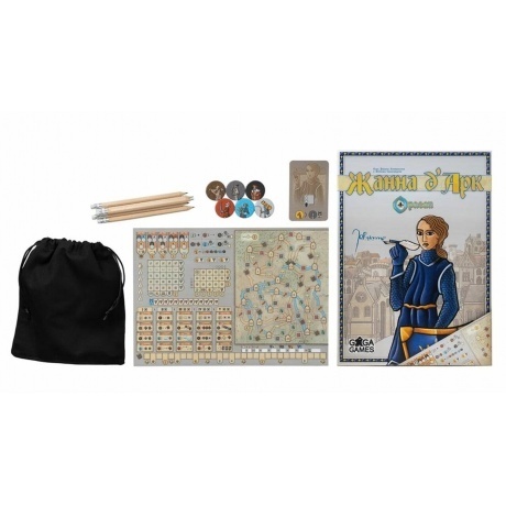 Настольная игра GaGa Орлеан. Жанна д'Арк арт.GG423 - фото 3