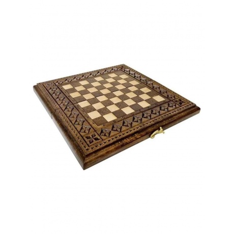 Доска шахматная резная Роял 30, Ustyan - фото 1