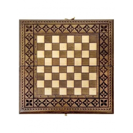 Доска шахматная резная Роял 30, Ustyan - фото 2