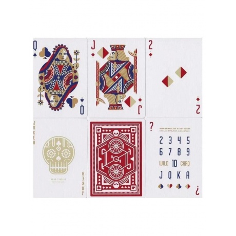 Карты "Art Of Play Dkng Red Wheel" - фото 2