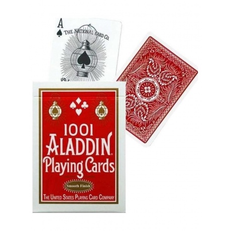 Карты "Bicycle Aladdin red" - фото 2