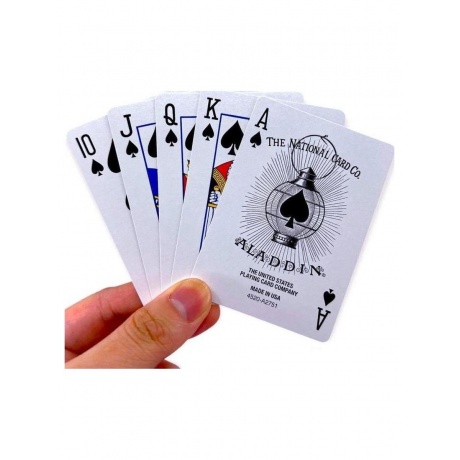 Карты "Bicycle Aladdin red" - фото 5