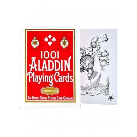 Карты "Bicycle Aladdin red" - фото 6
