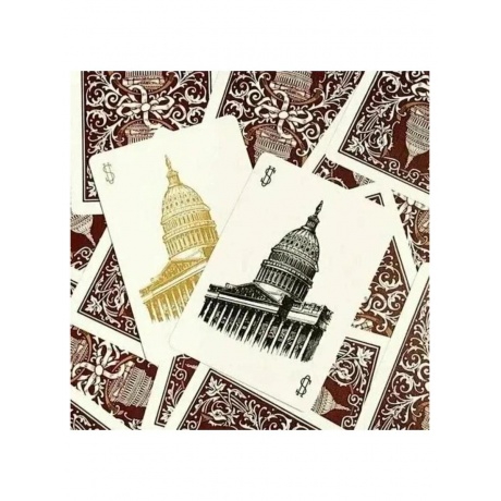 Карты "Bicycle Capitol red" - фото 3