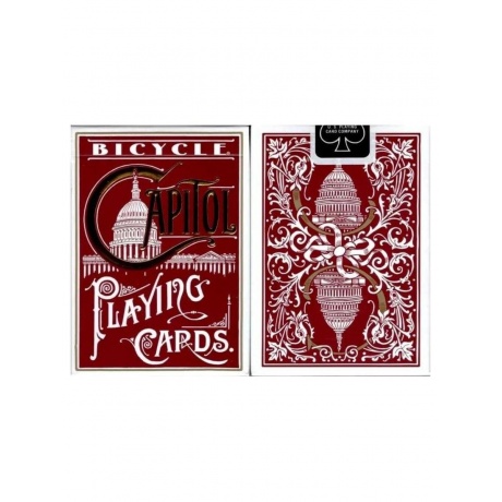 Карты "Bicycle Capitol red" - фото 4