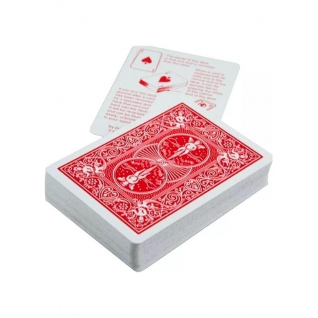 Карты "Bicycle Stripper Deck red" - фото 3