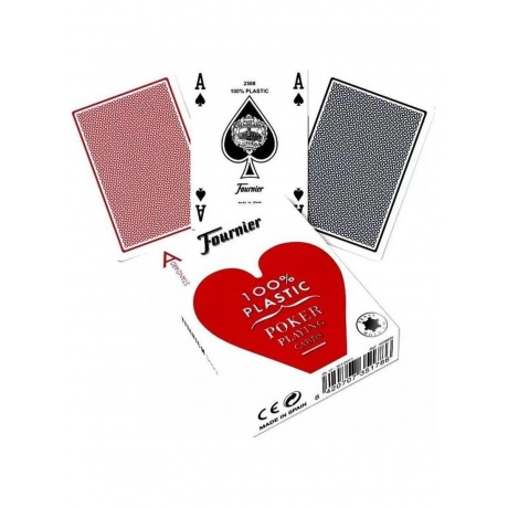 Карты "Fournier no. 2500 - Red" - фото 2