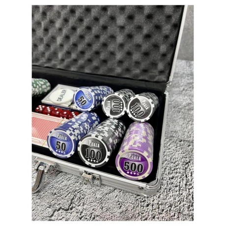 Набор для покера NUTS на 300 фишек - фото 19
