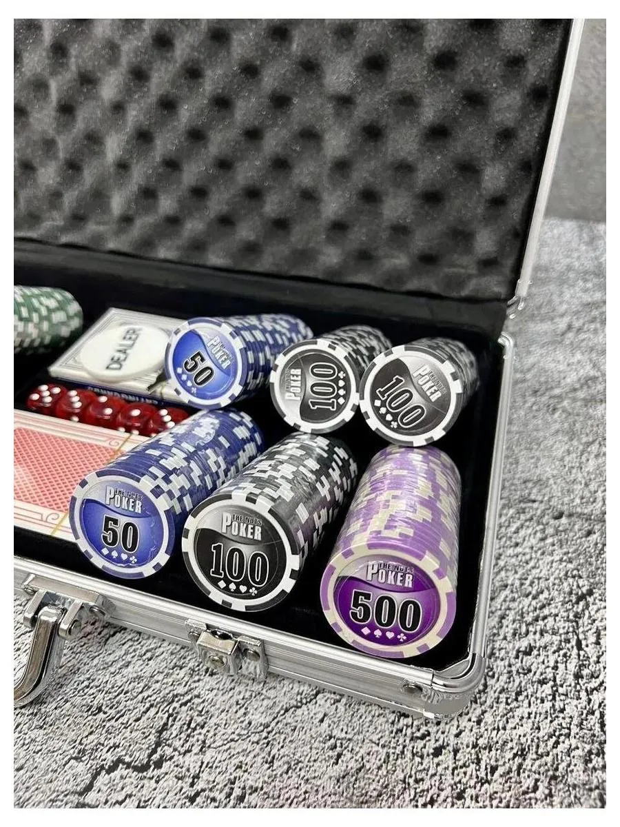 Набор для покера NUTS на 300 фишек - фото 19