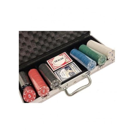 Набор для покера Texas на 300 фишек - фото 2