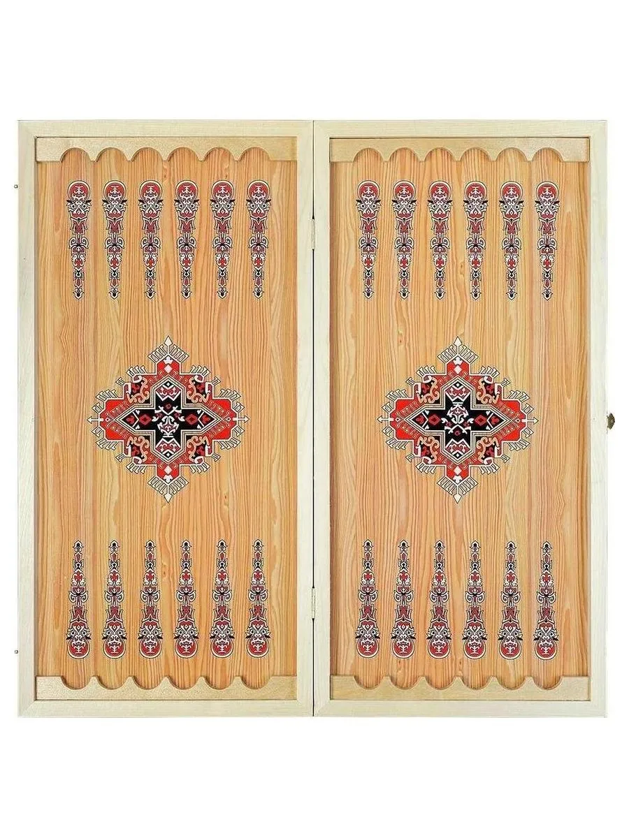 Нарды + Шашки "Сирия Лев в Саванне" средние - фото 5