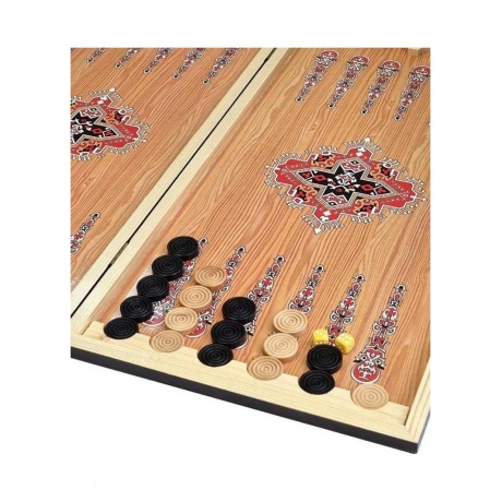 Нарды + шашки "Сирия Львы" большие - фото 7