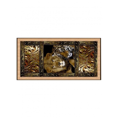 Нарды + шашки "Сирия Львы" средние - фото 2