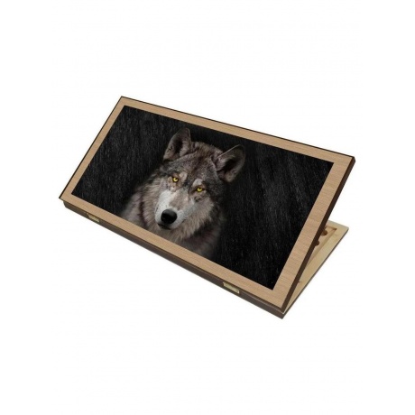 Нарды + Шашки Сирия Волк 2 большие - фото 1